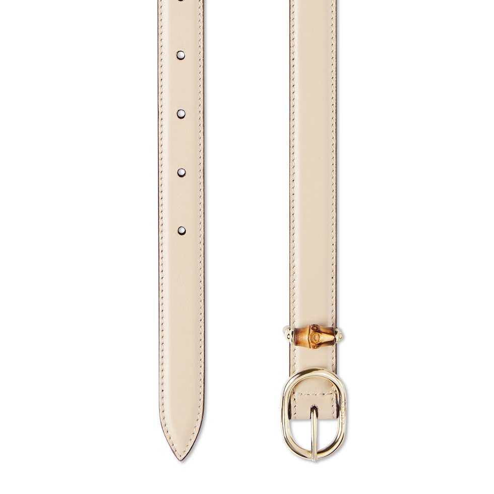 Cintura sottile con fibbia ovale