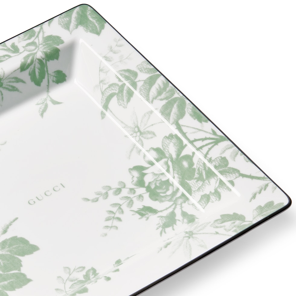 Portaoggetti con stampa Herbarium misura grande