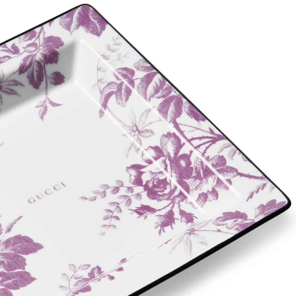 Portaoggetti con stampa Herbarium misura grande