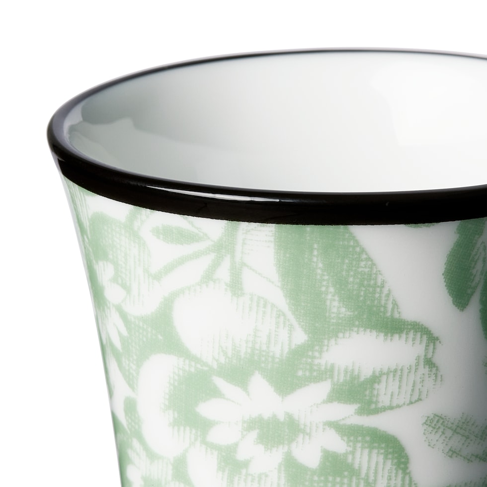 Vaso con stampa Herbarium