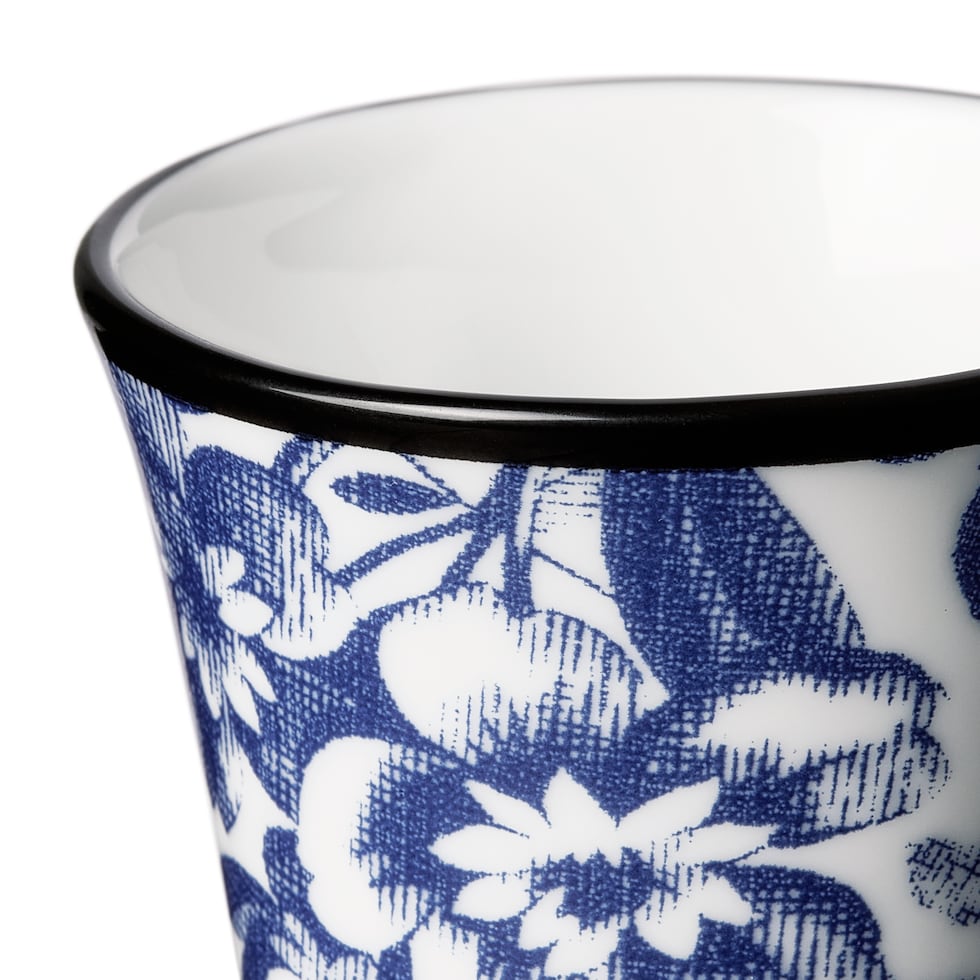 Vaso con stampa Herbarium