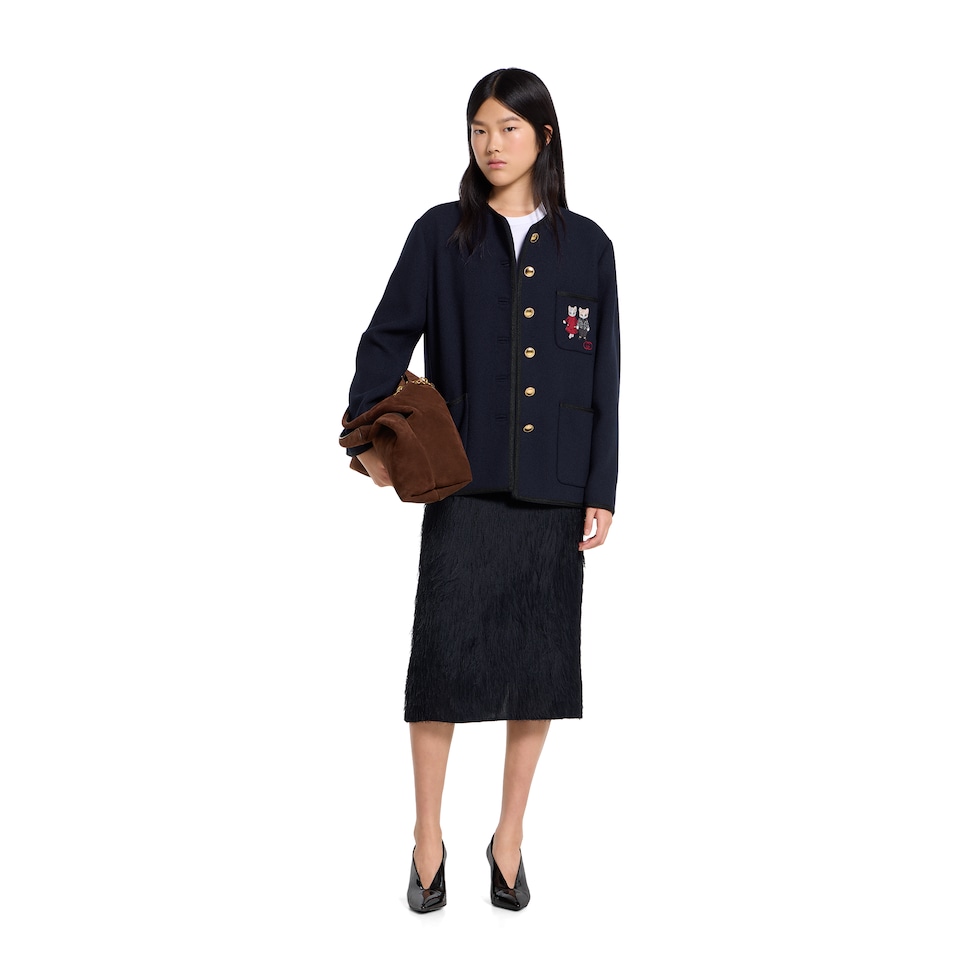 日本限定 ヒグチユウコ ツイード ジャケット 