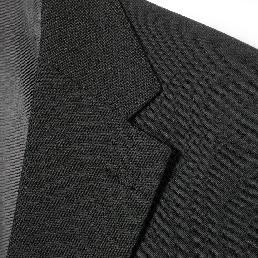 Single-breasted selvedge wool jacket