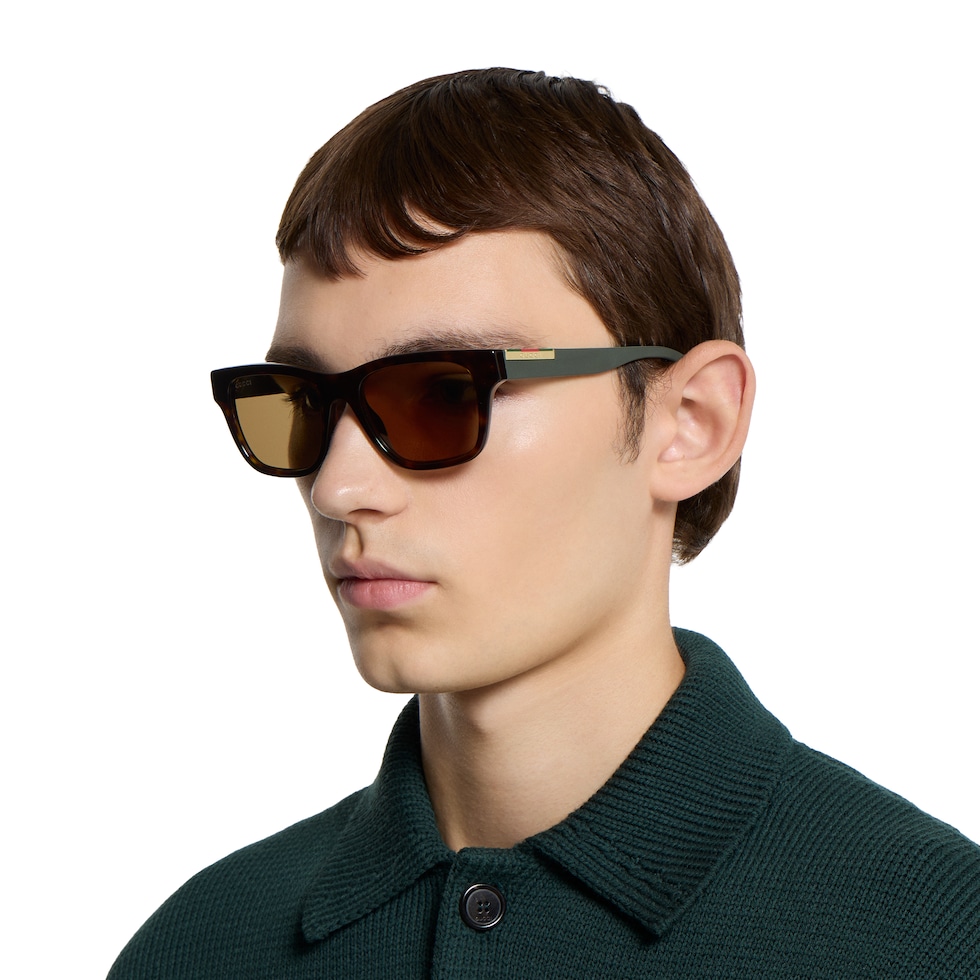 Square frame sunglasses