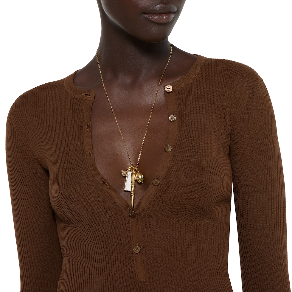 Fine cotton rib cardigan