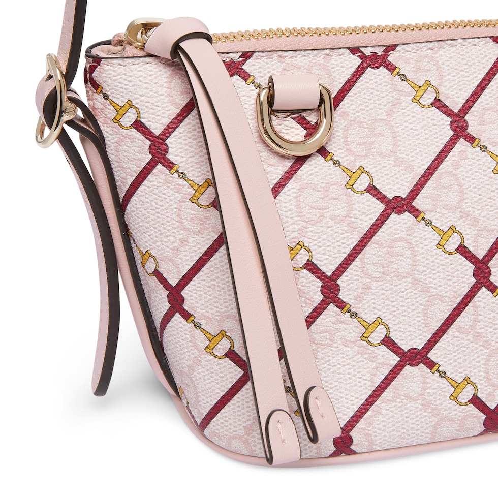 프린트 GG 스몰 숄더백