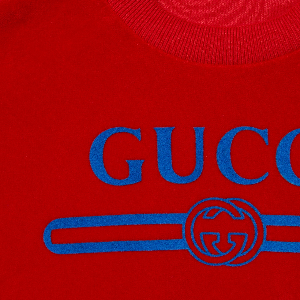 Children's chenille sweatshirt