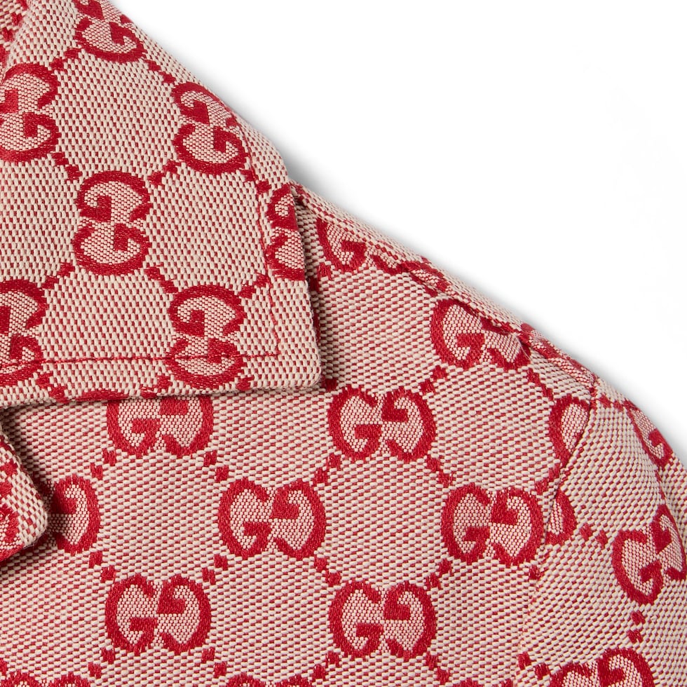 Children's GG canvas jacket