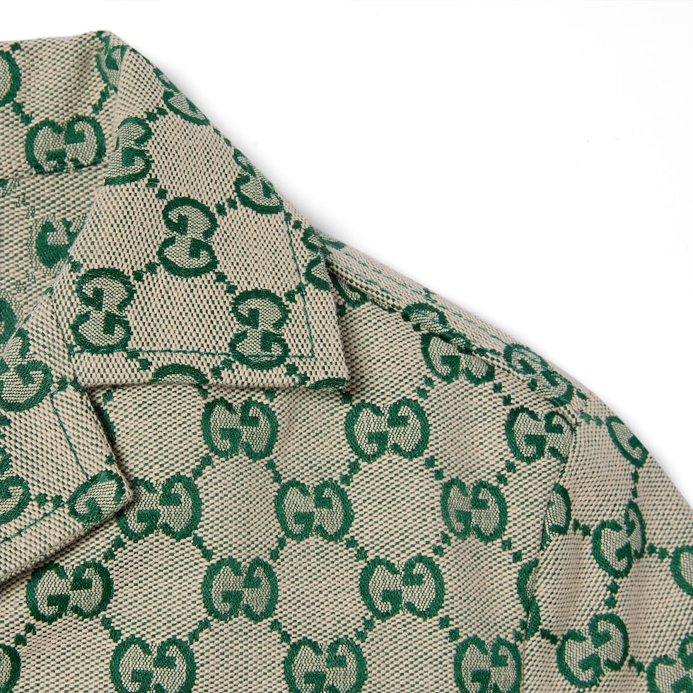 Children's GG canvas jacket