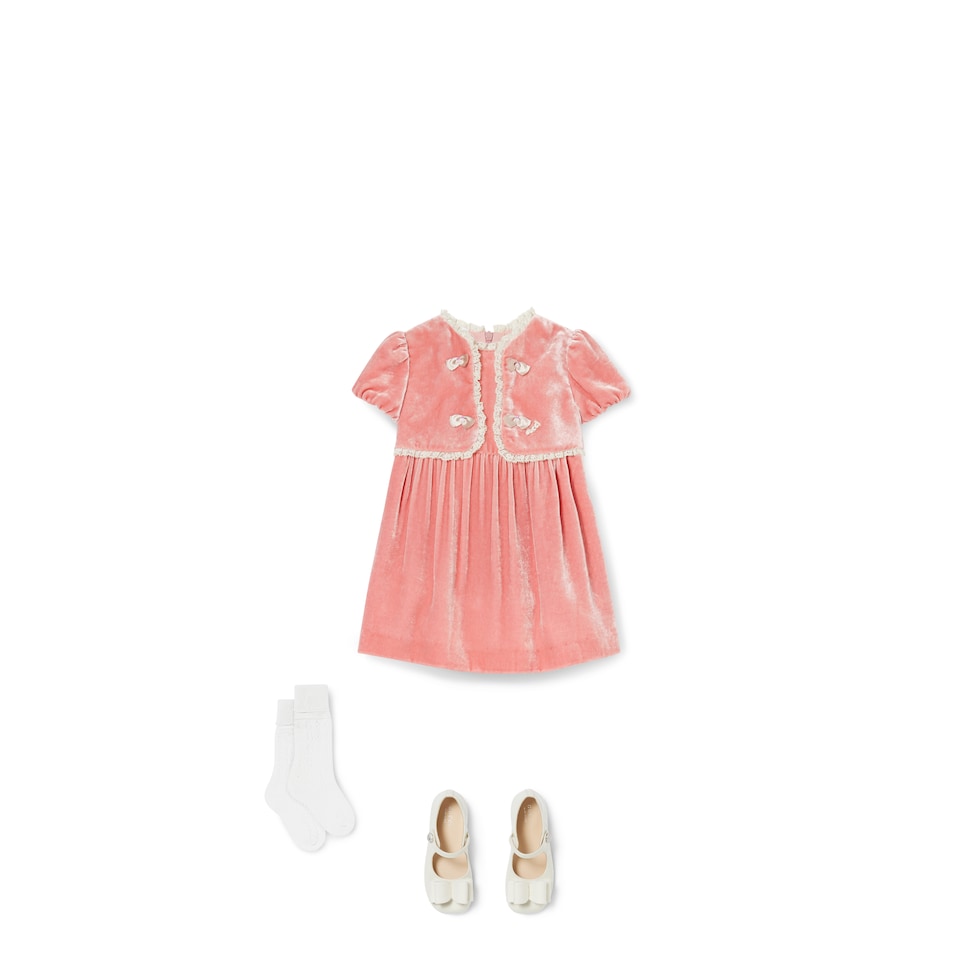 Baby velvet dress