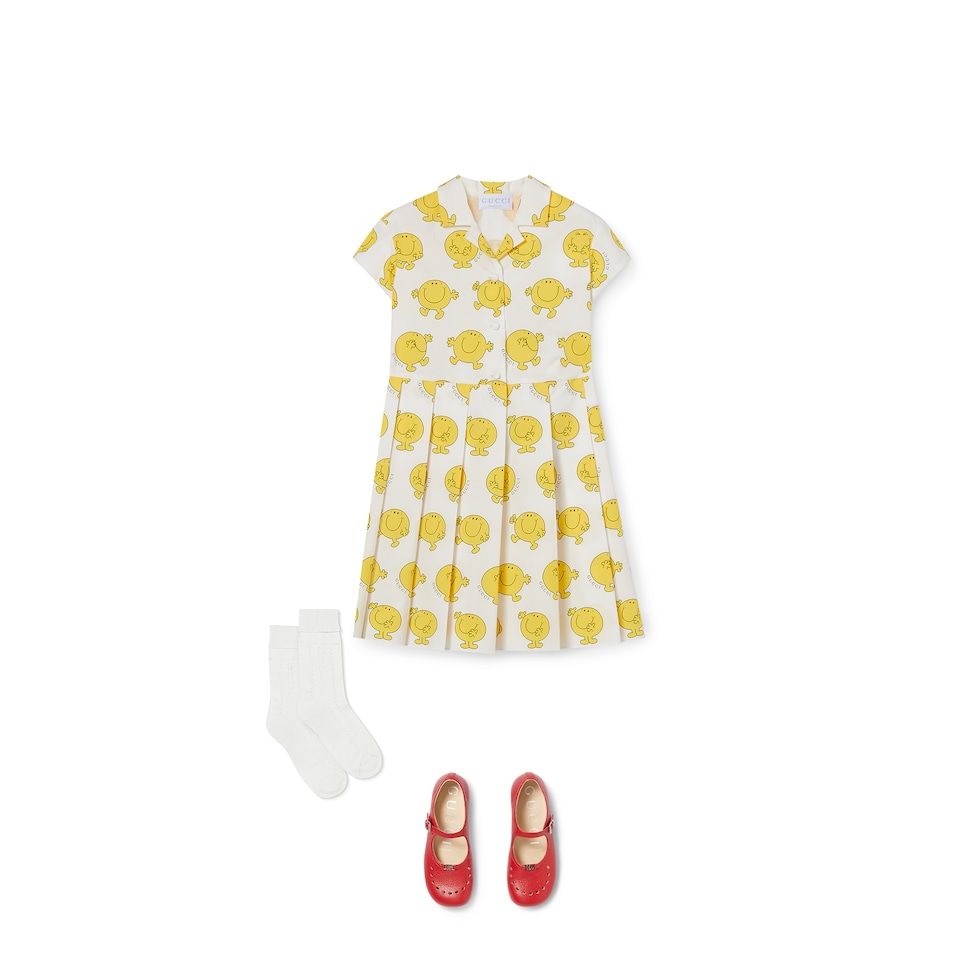 Children's printed cotton dress