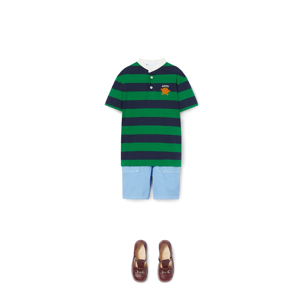 Children's jersey polo shirt
