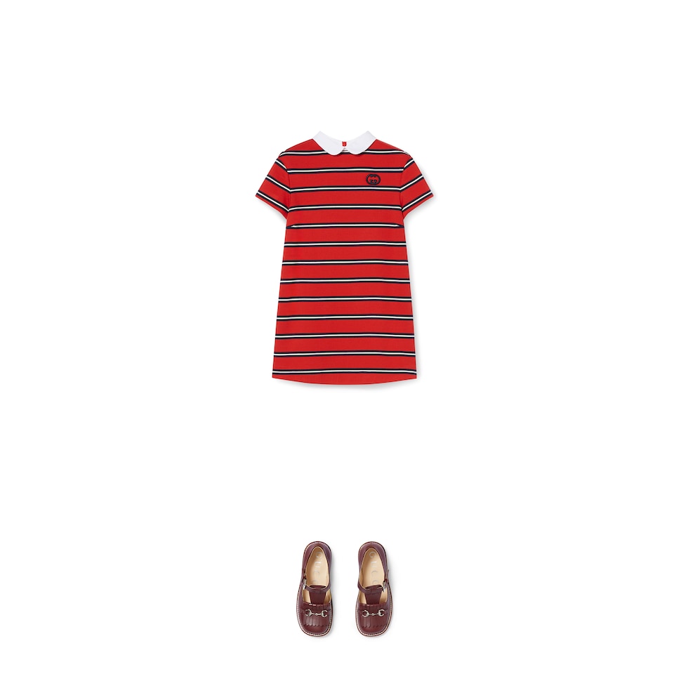 Children's striped dress