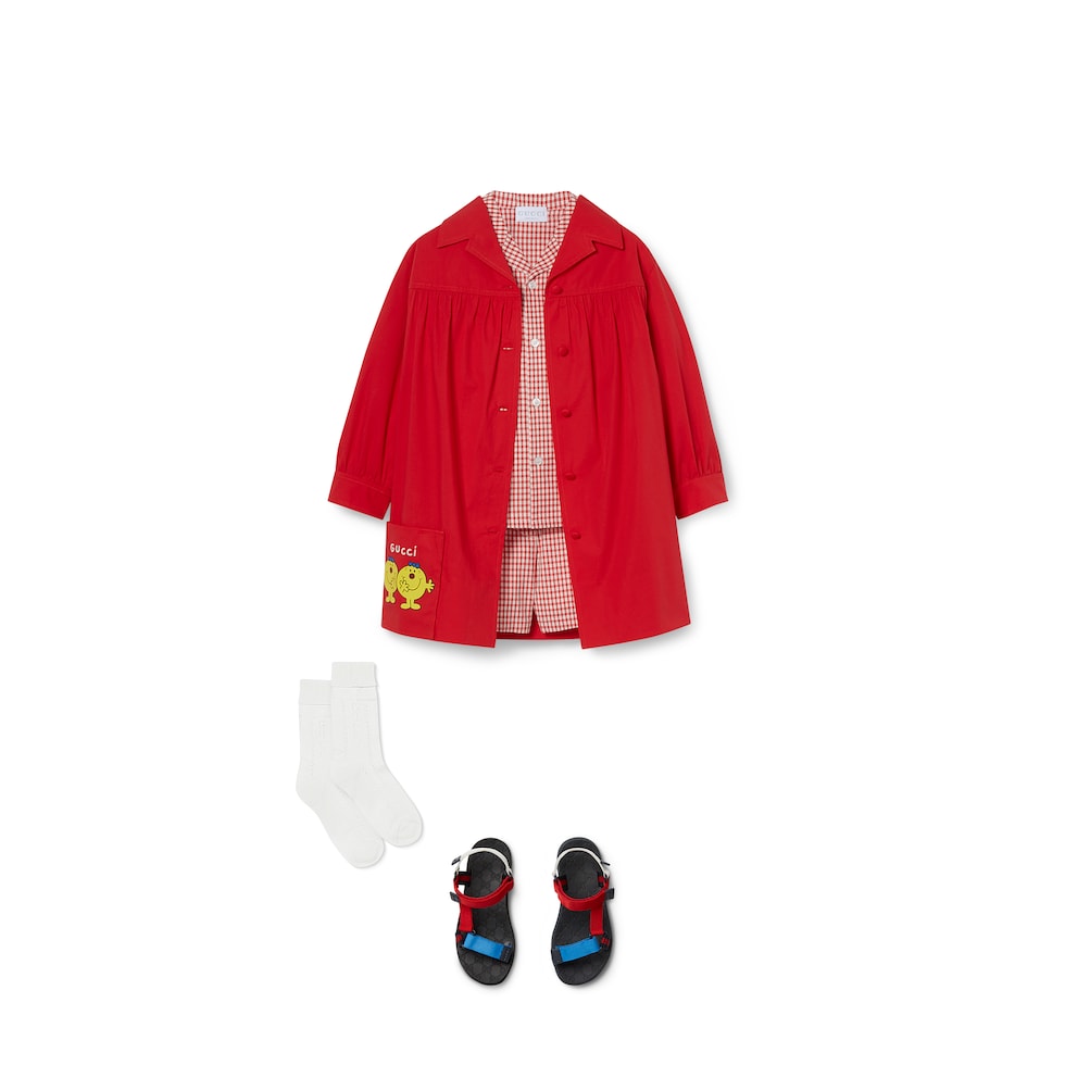 Kindershorts aus Baumwolle mit Vichykaro