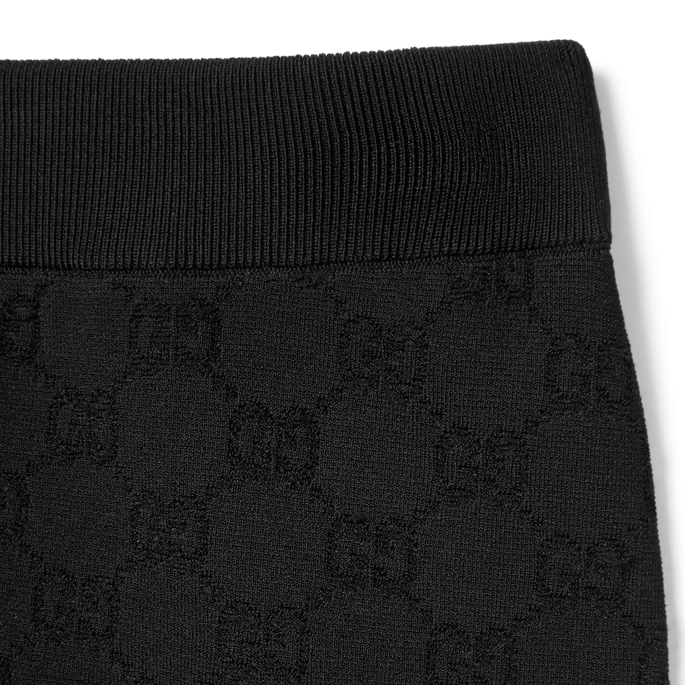 Elastic GG jacquard leggings