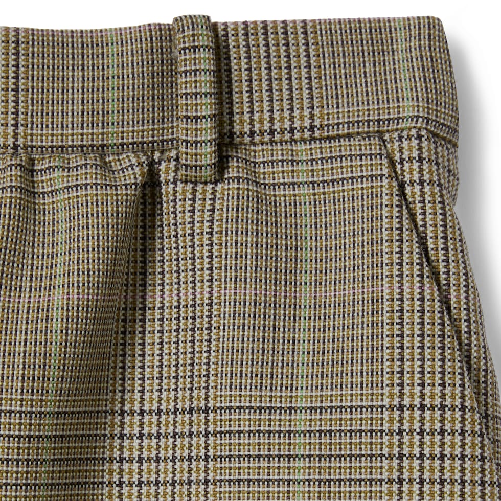 Jupe en laine Prince de Galles