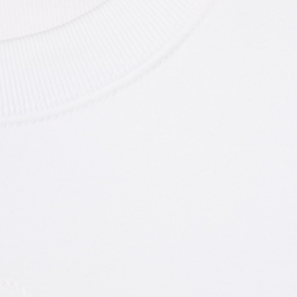 Cotton jersey sweatshirt with embroidery