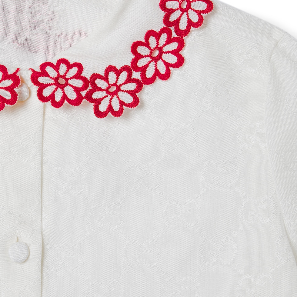 Children's GG cotton jacquard shirt