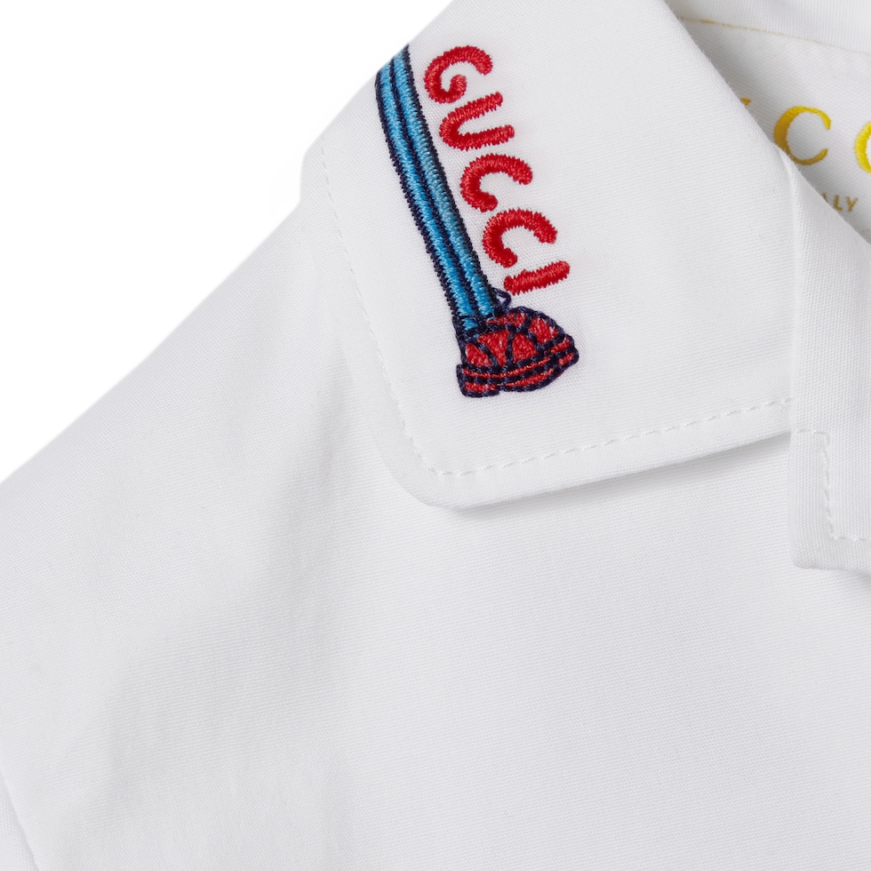 Baby gingham cotton one-piece