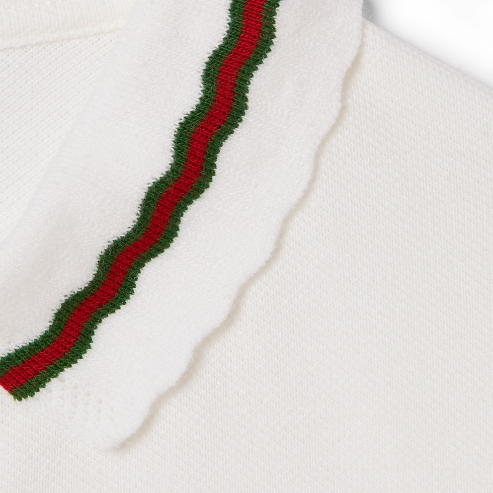 Children's mini polo dress with Web