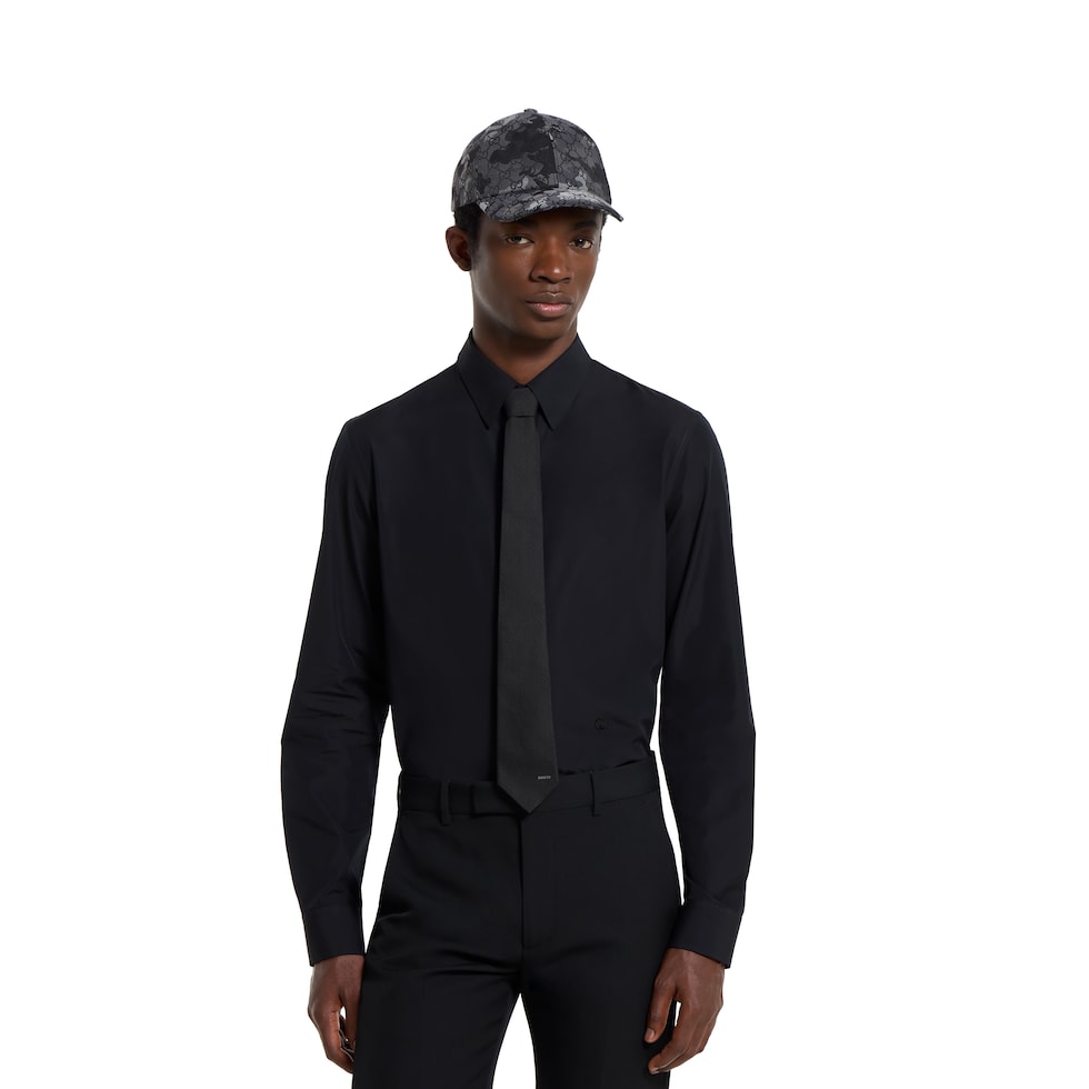 Gucci Horsebit silk jacquard tie