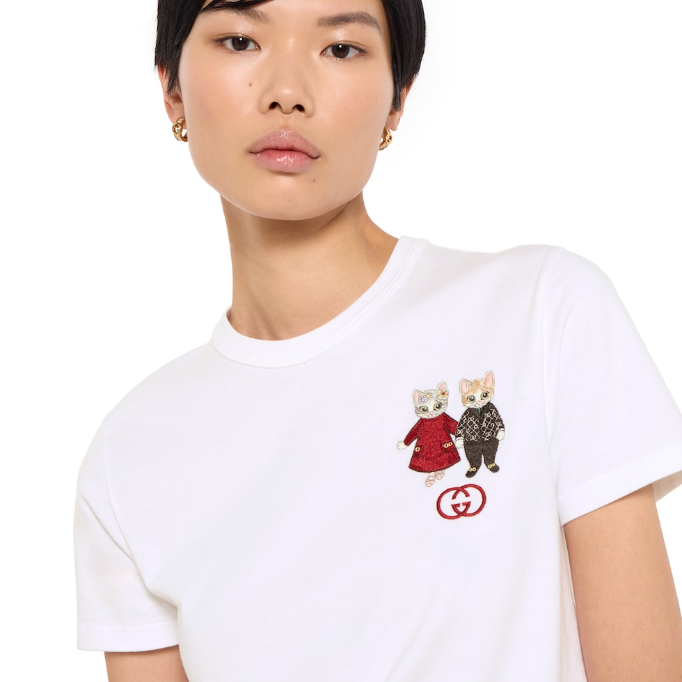 Yuko Higuchi cottn jersey T-shirt