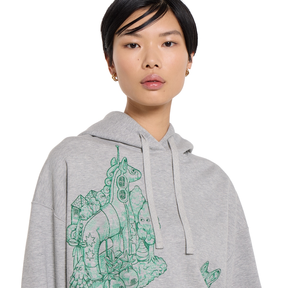 日本限定 ヒグチユウコ コットンジャージー スウェットシャツ