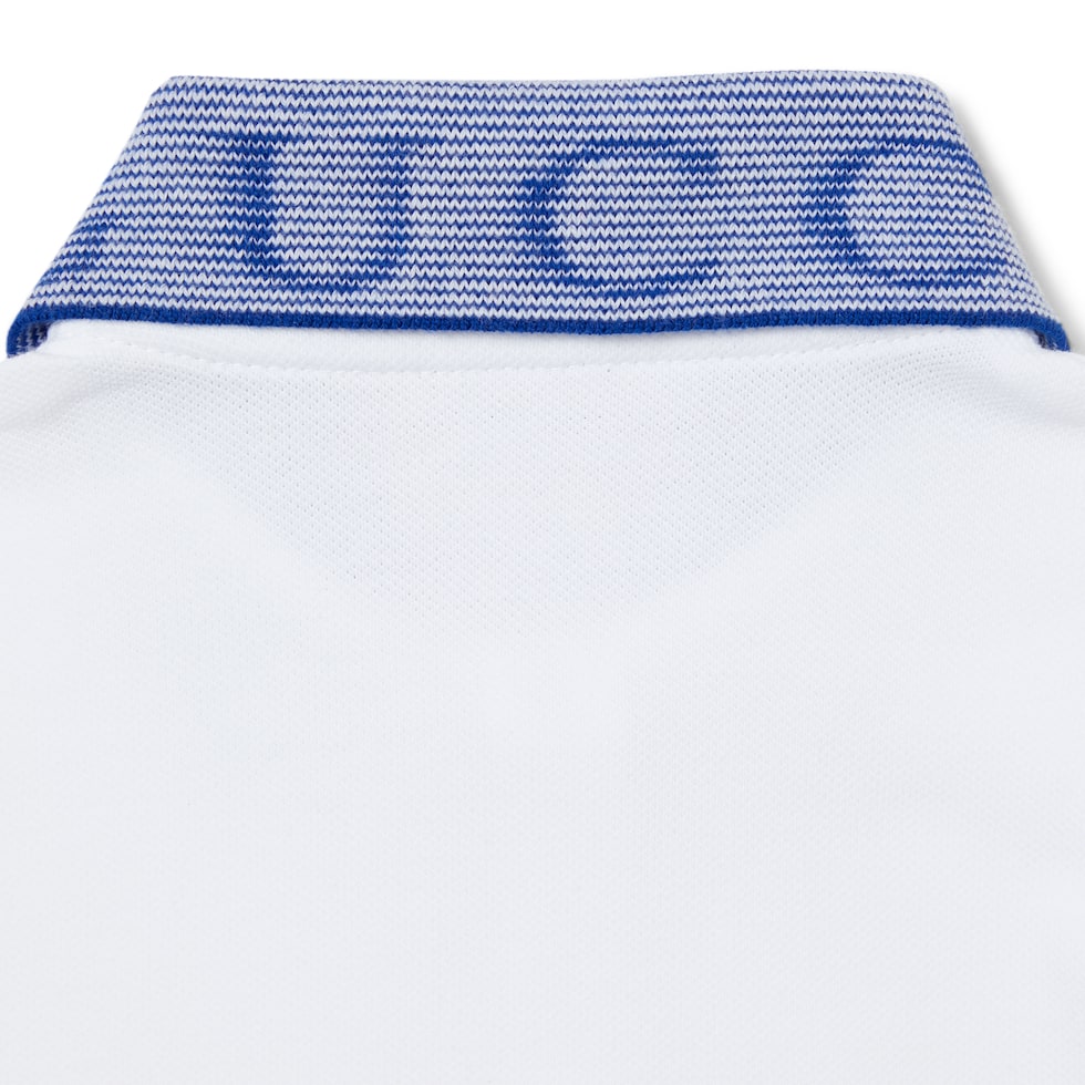 Baby cotton polo shirt with embroidery