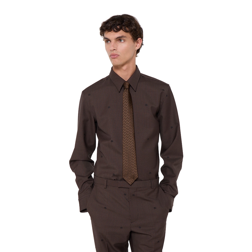 실크 자카드 타이