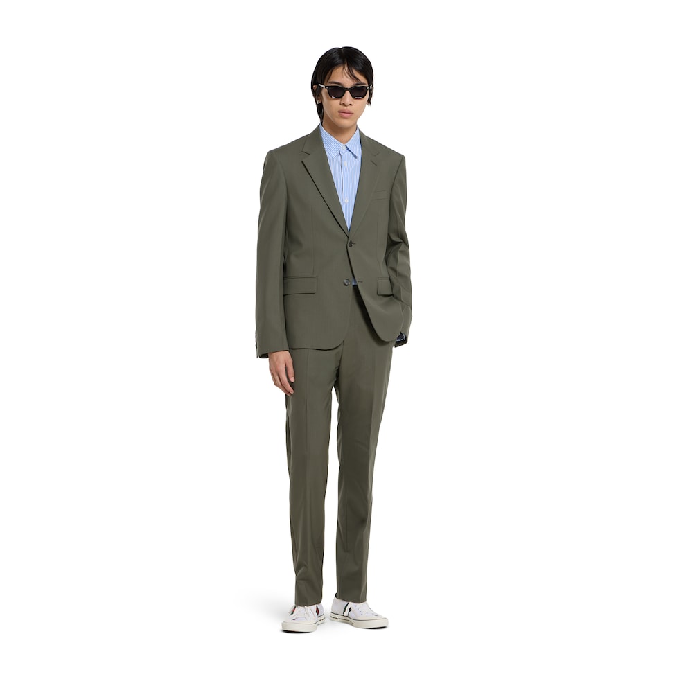Light wool suit