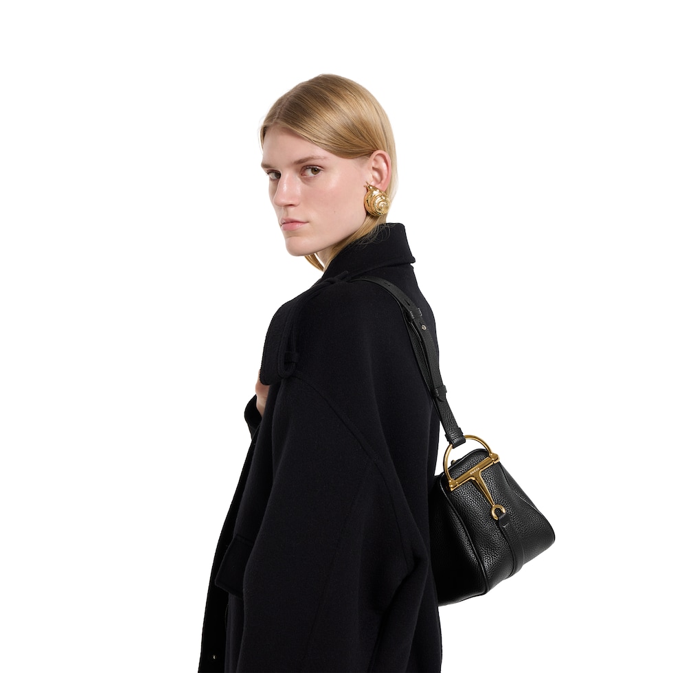 Gucci Half Horsebit系列中号肩背包