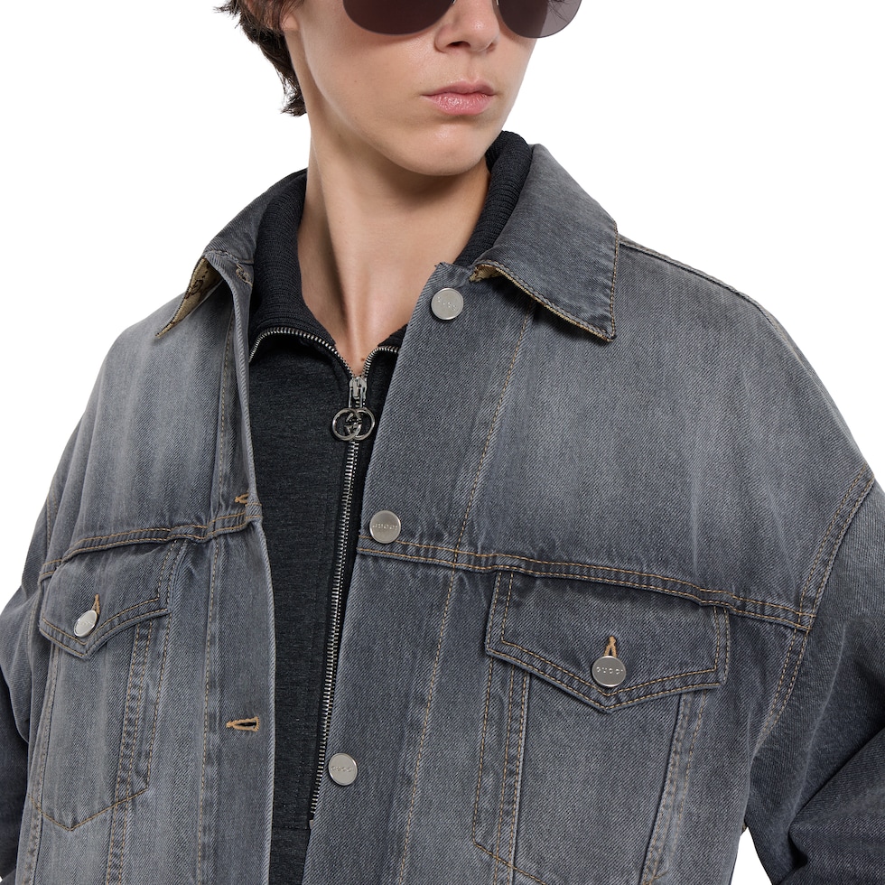 Cotton denim jacket