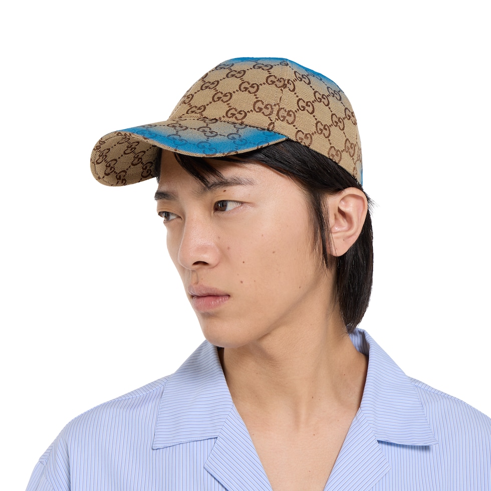 GG canvas baseball hat