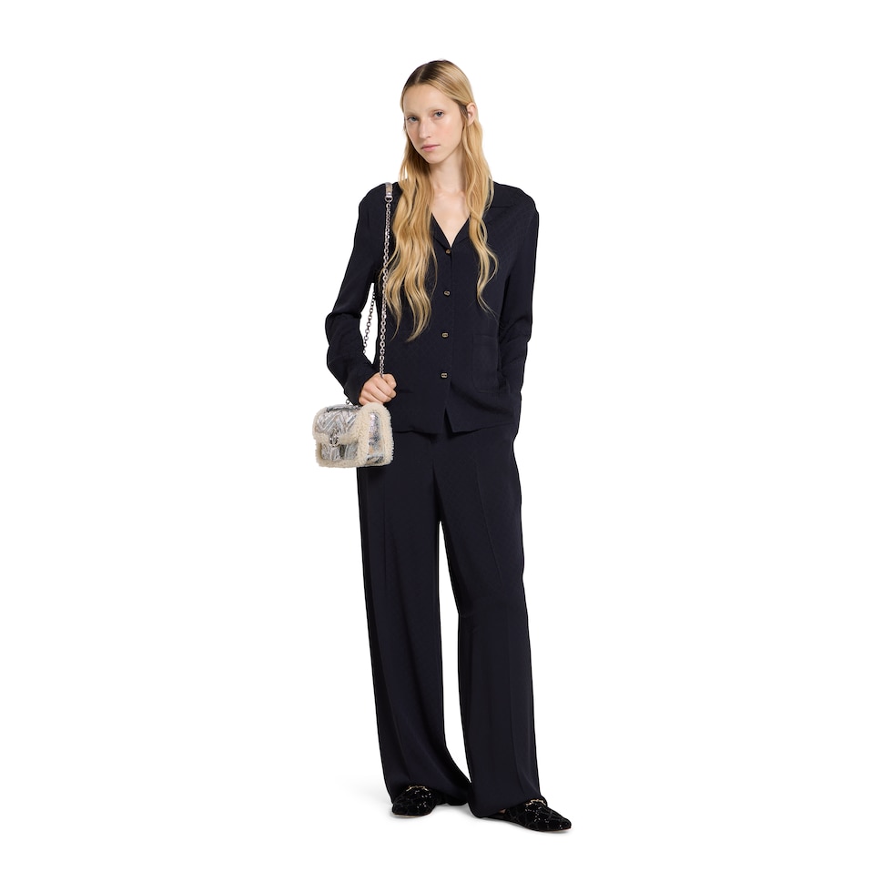 Borsa a spalla GG Marmont misura piccola