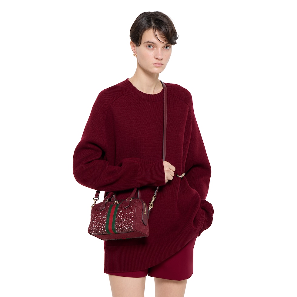 Bauletto Ophidia con cristalli misura piccola