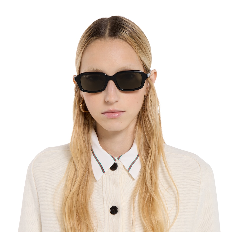 Occhiali da sole rettangolari