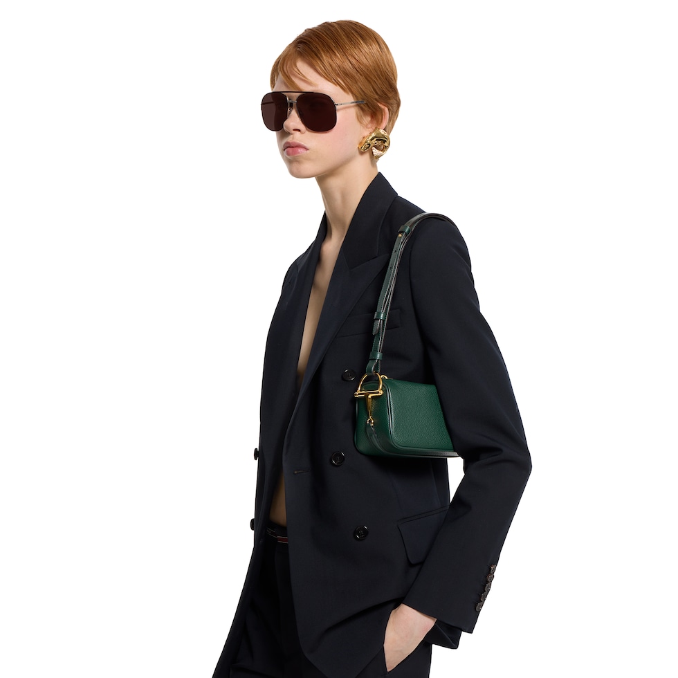 Minibolso Gucci con medio Horsebit