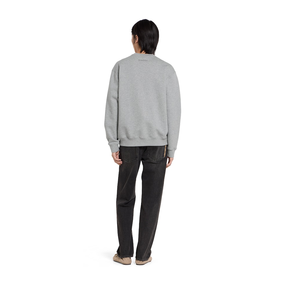 Yuko Higuchi cotton jersey sweatshirt