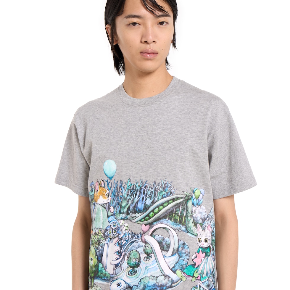 Yuko Higuchi cotton jersey T-shirt