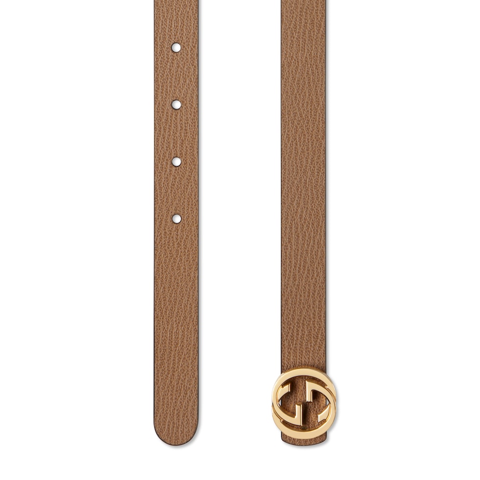 Reversible thin belt