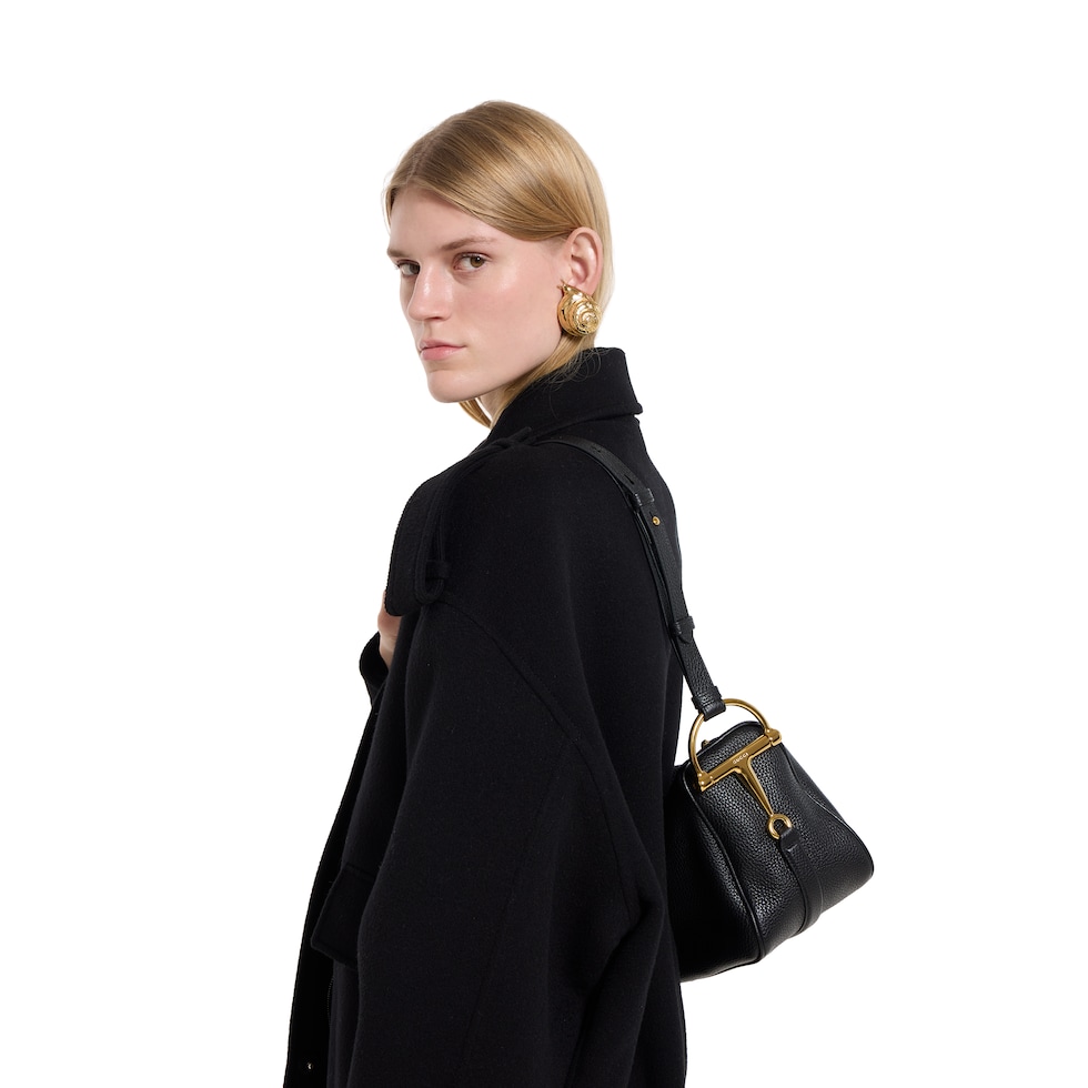 Gucci Half Horsebit系列中号肩背包