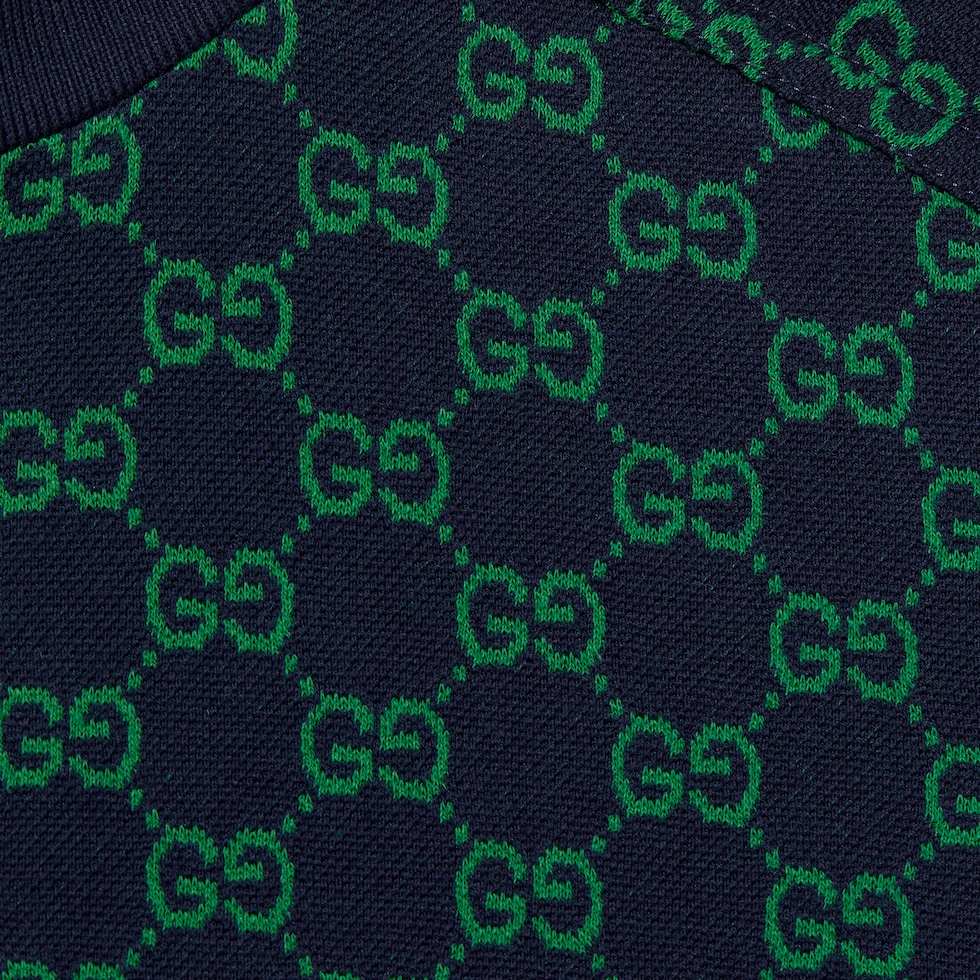 Children's GG cotton zip jacket