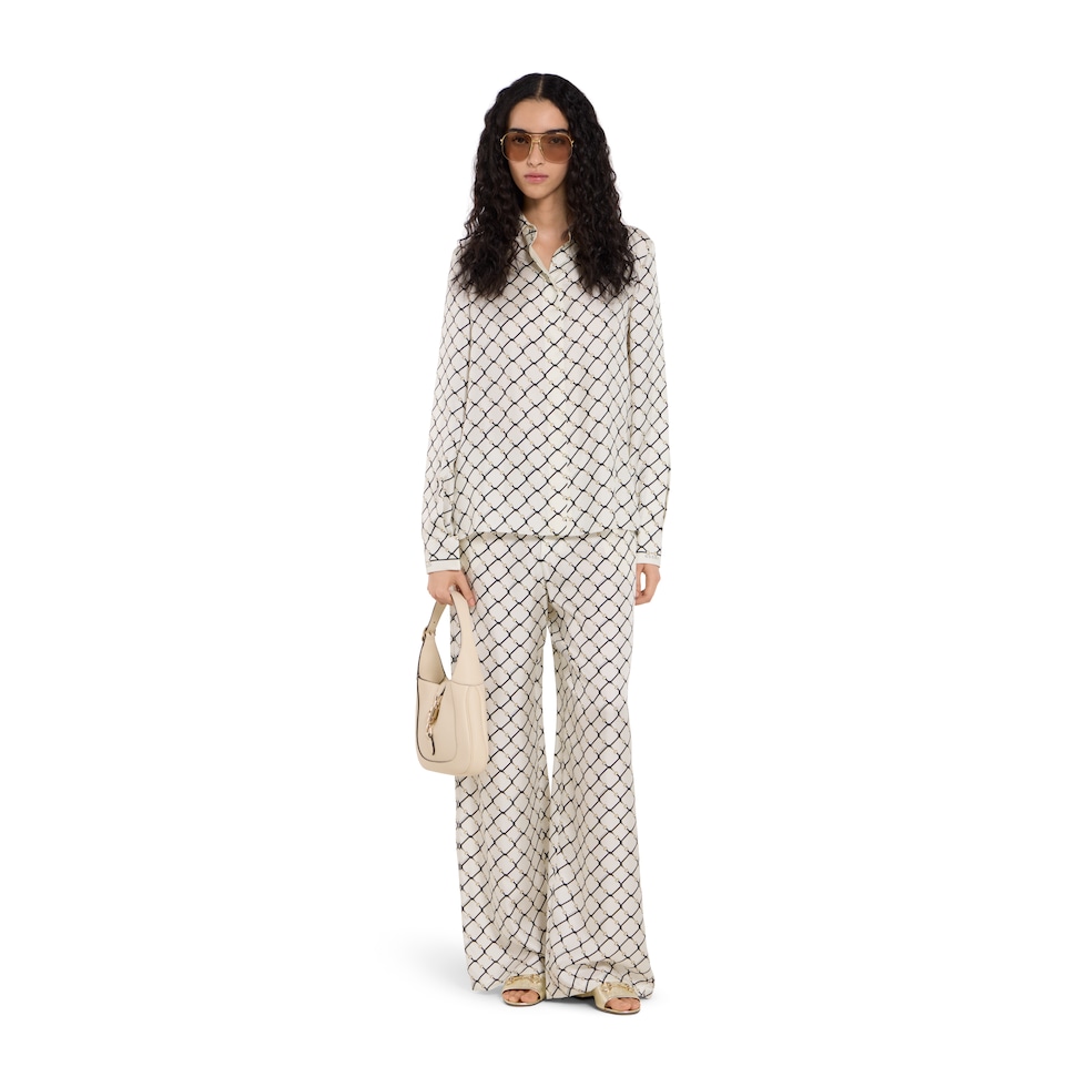 Women's slide sandal with Horsebit