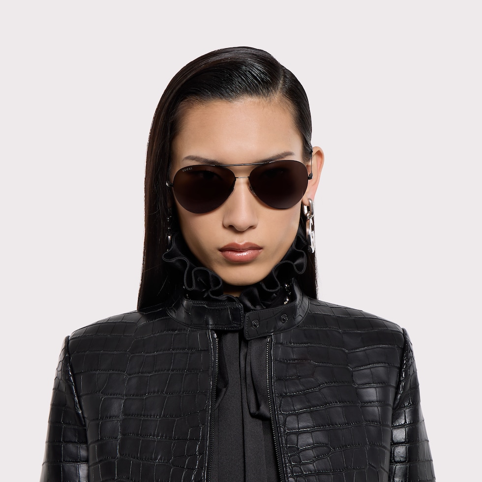 Pilot frame sunglasses