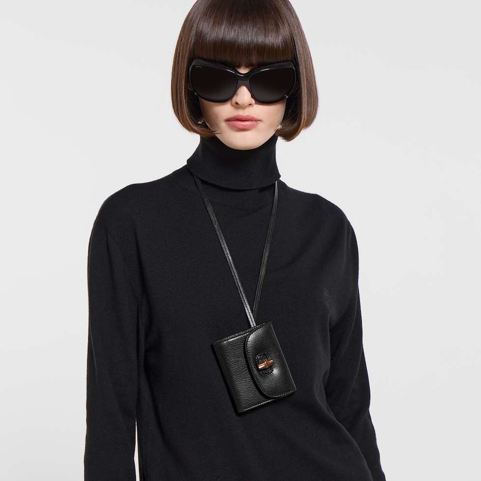 Bamboo' 系列背带卡片夹