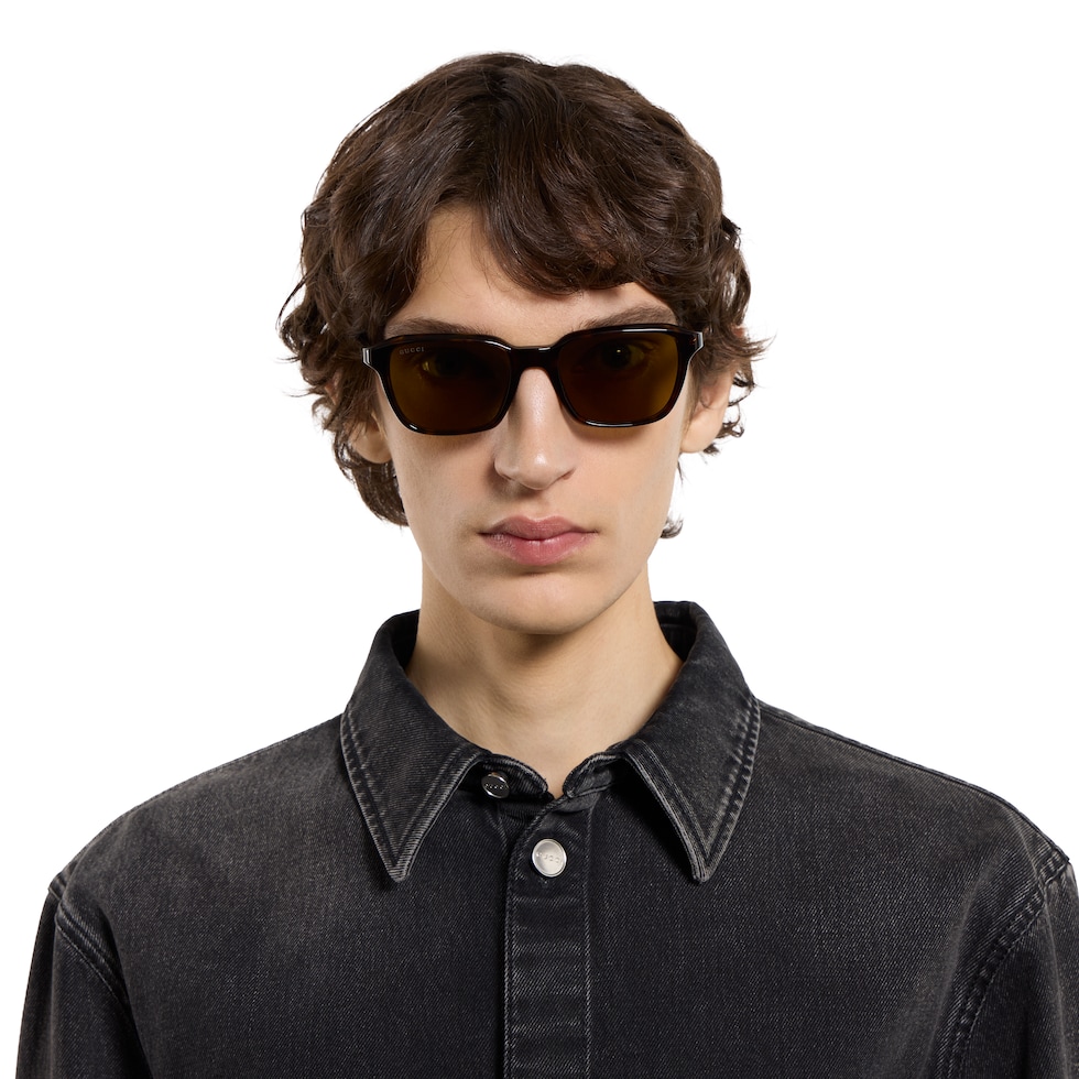 Square frame sunglasses
