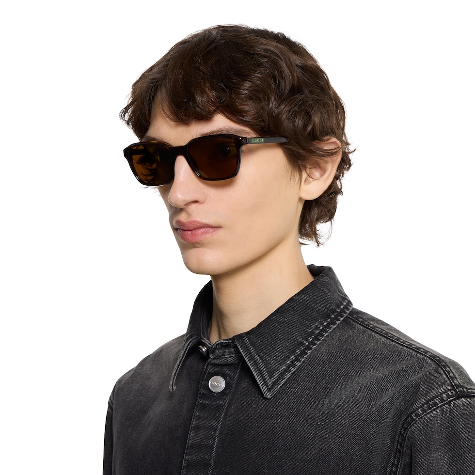 Square frame sunglasses