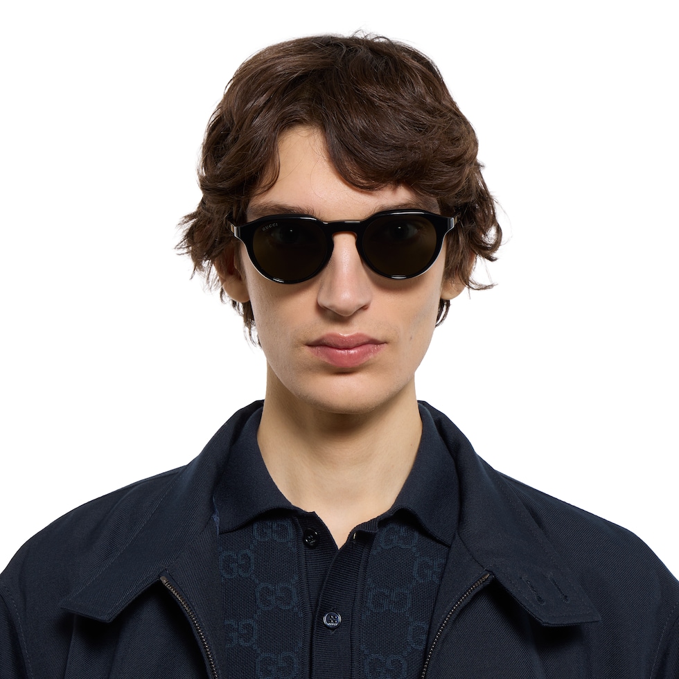 Round frame sunglasses