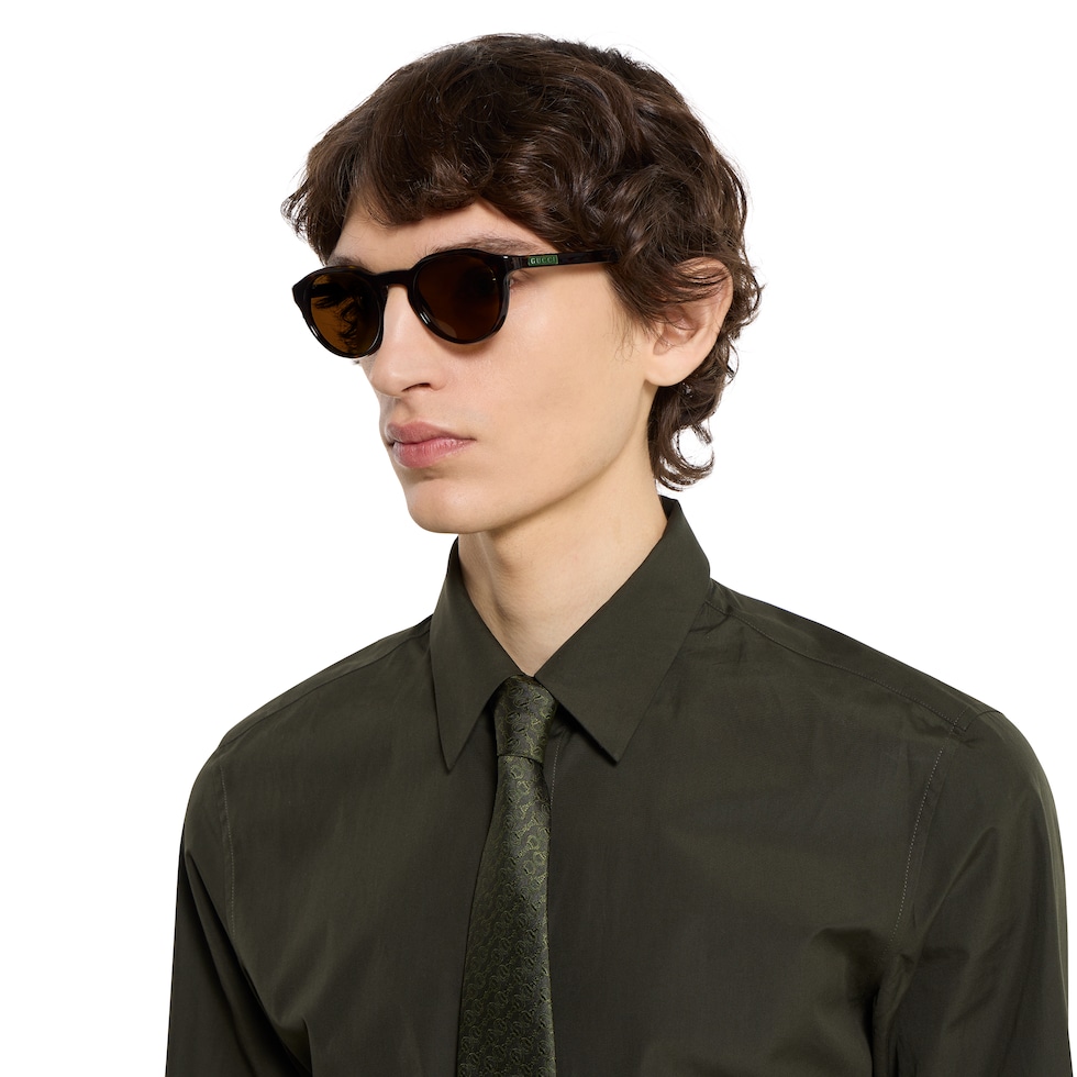 Round frame sunglasses