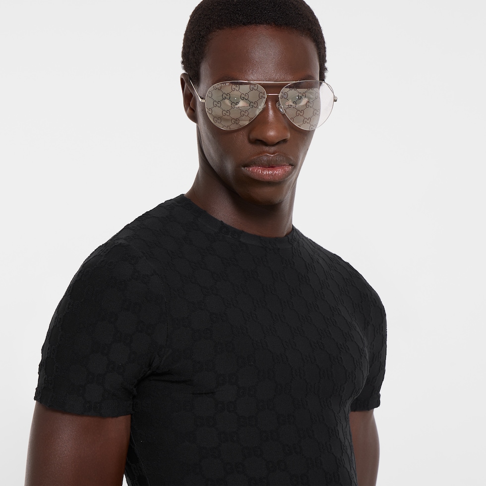 GG stretch jersey T-shirt